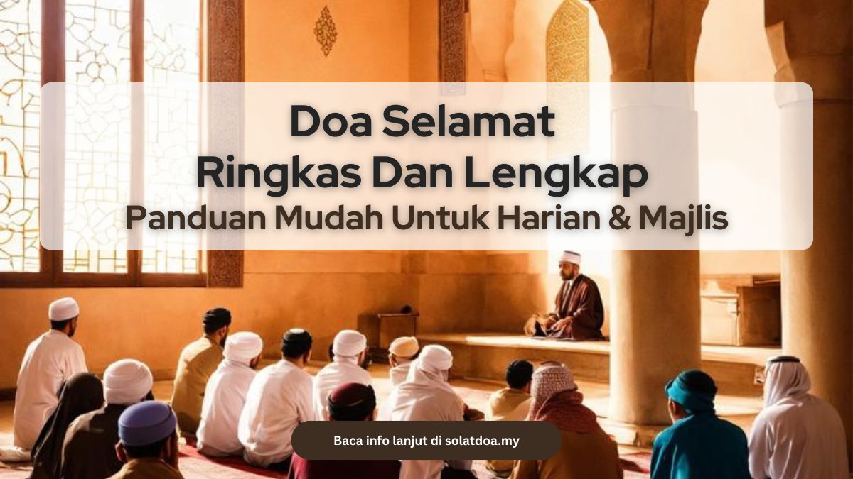 Doa Selamat