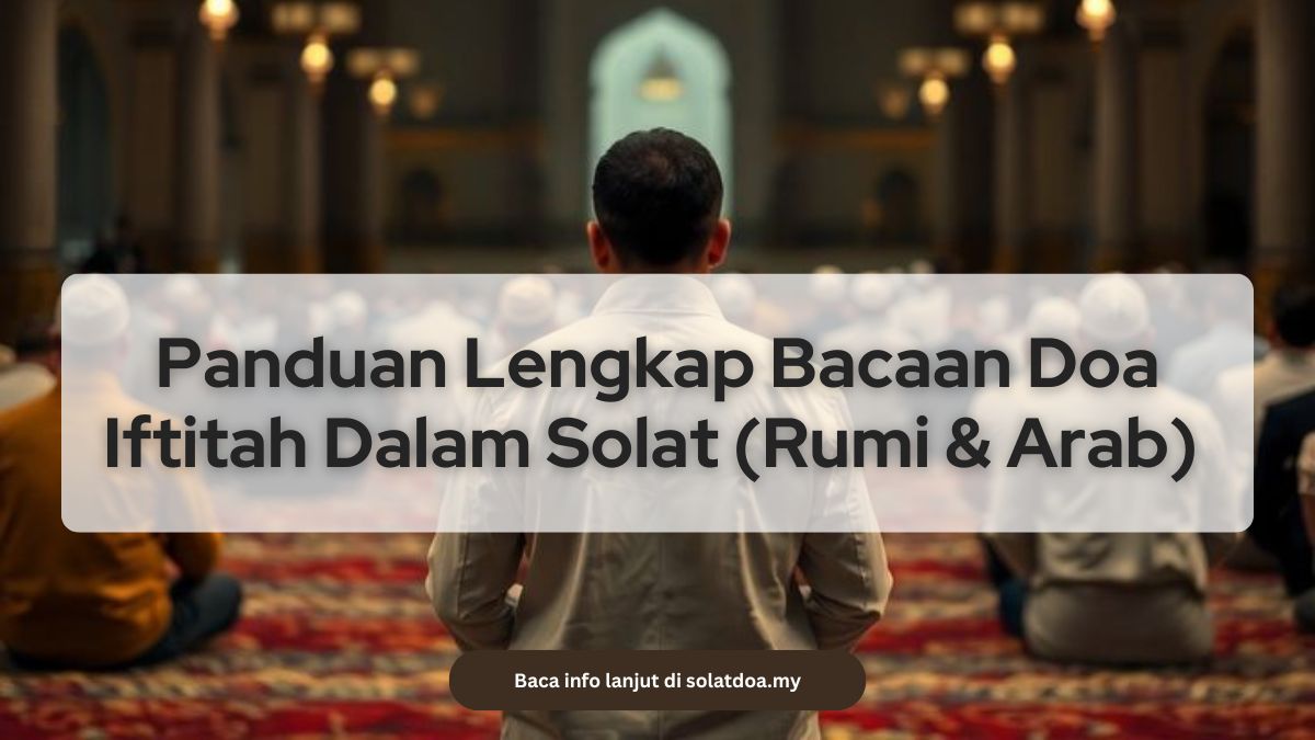 Doa Iftitah